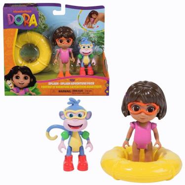 Imagem de Conjunto de Dora Aventureira e Botas 8cm Com Acessórios