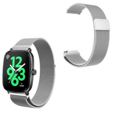 Imagem de Pulseira Para Haylou Rs5 2,01 - Metal Com Fecho De Imã - Tech King