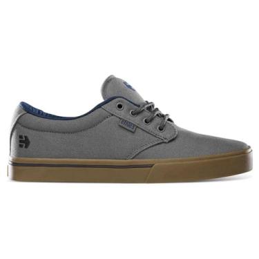 Imagem de Etnies Jameson 2 Tênis masculino inspirado em skate ecológico, Cinza escuro/azul, 39