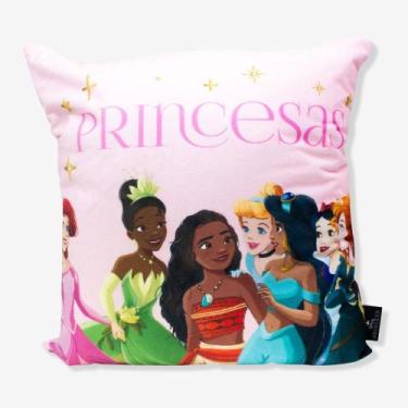 Imagem de Almofada 40X40 Princesas - Disney - Zona Criativa