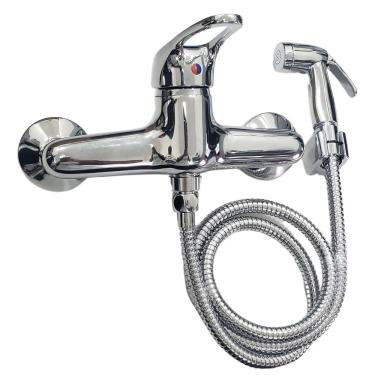 Imagem de Misturador Monocomando Ducha Higiênica Externo Cromado WOG - 2985C945