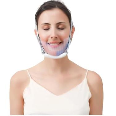 Imagem de Massageador Facial V-Line, 9 Intensidades, EMS e Vibração, Dispositivo de Beleza para Modelagem Facial