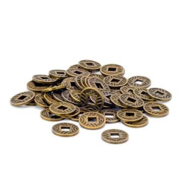 Imagem de Stonemaier Games: Metal Coins (Tokaido) | Metal Coins to Enhance Your Gameplay | 50 Gold Metal Coins