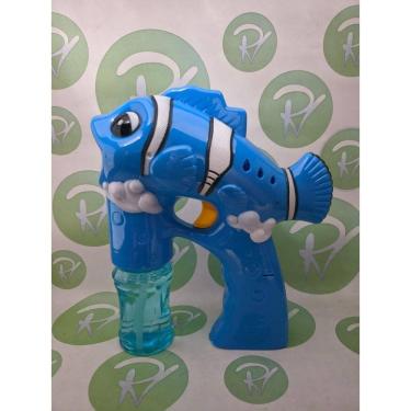 Imagem de Máquina Bolha Automática E Musical Formato Peixe Palhaço