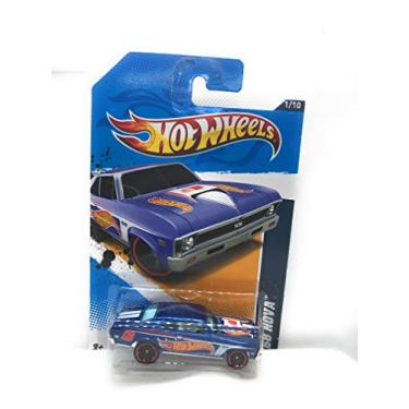 Imagem de 2012 Hot Wheels HW Racing 68 Chevy Nova Blue #171/244