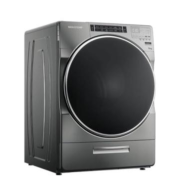 Imagem de Máquina de Lavar Brastemp 15kg Titanium com Dispenser Auto Dosagem e Função Mais Roupas - BNF15AS 110V