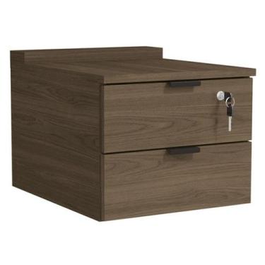 Imagem de Gaveteiro De Mesa 2 Gavetas 36cm Frame F199 Munique - Kappesberg, Muni