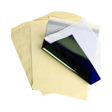 Imagem de Papel De Transferência De Tatuagem Tamanho A4 5 100Pcs Papel De Estênc
