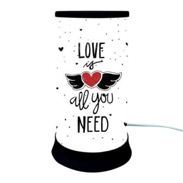 Imagem de Luminária de Mesa Hug Love Is All You Need
