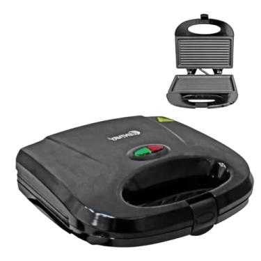 Imagem de Sanduicheira Elétrica Fast Gril Toast, 750W, Chapa Antiaderente, Abertura 180°, Preto, 127V