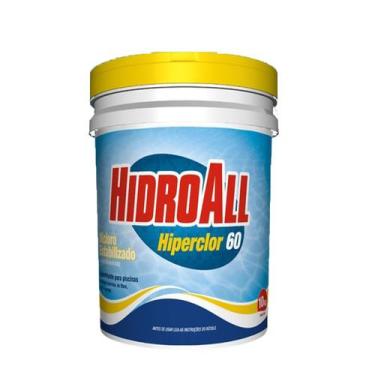 Imagem de Cloro Hidroall Hiperclor 60 Granulado 10kg para Piscinas