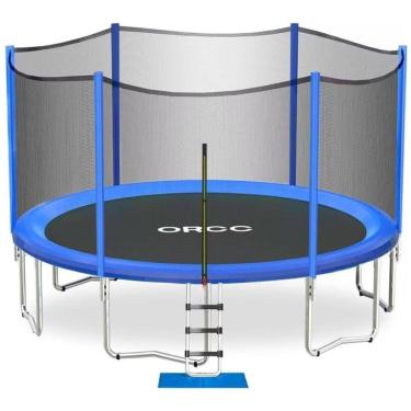 Imagem de Cama Elastica Capacidade até 200 kg e Tamanho 4 Metros, ORCC, Azul
