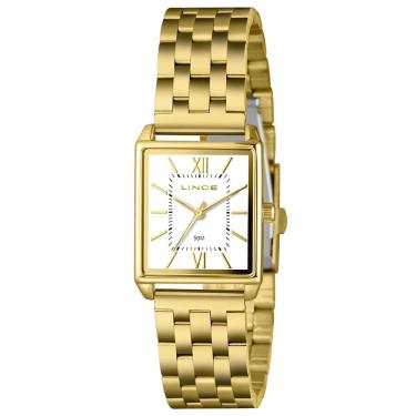 Imagem de Relógio LINCE feminino analógico dourado LQG4823L25 B3KX