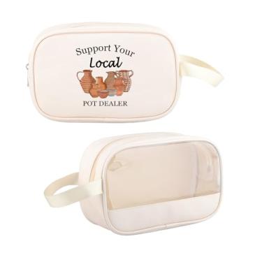 Imagem de G2TUP Presente de artista de cerâmica apoie seu revendedor local de maconha bolsa transversal de cerâmica artista bolsa de viagem cerâmica presente para pessoas, Local Pot Dealer Tm