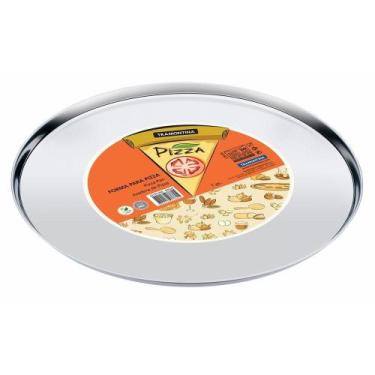 Imagem de Forma para Pizza Tramontina Service em Aço Inox 30 cm