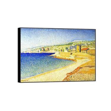 Imagem de Pintura famosa de arte de parede em tela para decoração de casa - 3 - pôster de moldura preta e impressões para sala de estar 50 x 70 cm 20 x 27 pol