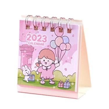 Imagem de AAPIE Calendário de mesa 2023 calendário de mesa 2023-2024 2023 calendário de mesa calendário de mesa transparente impresso material de escritório