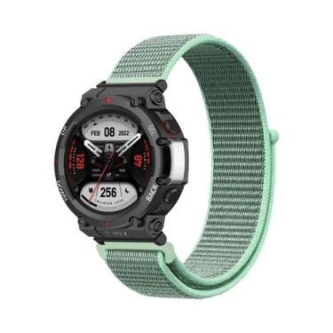 Imagem de Pulseira De Nylon Unissex Para Huami Amazfit T-REX 3/2 Smart Watch Ban