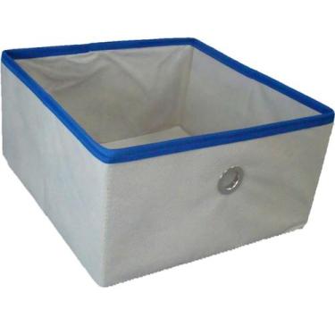 Imagem de Caixa organizadora 28x15x28 - Organibox - Azul - organicanto