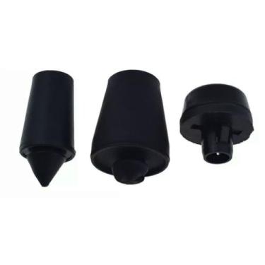 Imagem de UCCKEYI 3 peças de almofada de borracha para porta traseira adequada para Toyota RAV4 2009-2012 90541-09108 67282-0R020 67293-0R020