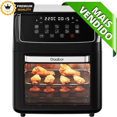 Imagem de Fritadeira GAABOR 12L, Painel Digital, 2000W, AF120T01, Preta  127V DF