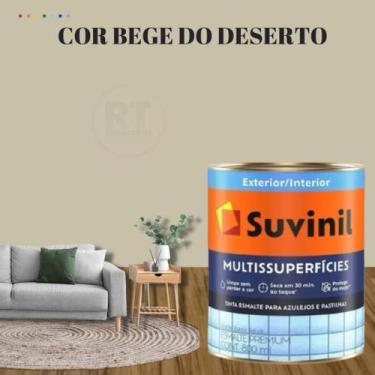 Imagem de Tinta Epóxi Suvinil Multissuperfícies Antimofo Base Água Cor Marrom La