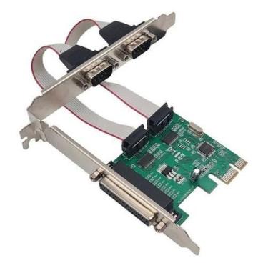 Imagem de Placa Serial Paralela Pci-Ex Com 2 Seriais 1 Paralela - F3