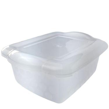 Imagem de Pote com tampa 3l bacia organizadora biopratika 0462 - Pleion