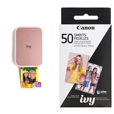 Imagem de Impressora fotográfica Canon IVY 2 Mini Blush Pink + 50 folhas