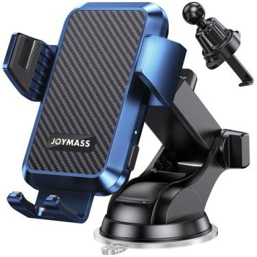 Imagem de Suporte de telefone para carregador de carro sem fio JOYMASS 15W azul