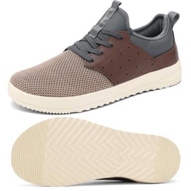 Imagem de Sapatos: tênis masculinos CFVKPT, biqueira larga, suporte em arco