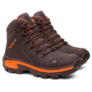 Imagem de Bota Catpro Bravo Masculina Adventure Couro Bovino Cano Médio Seguranç