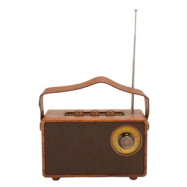 Imagem de Alto-falante Bluetooth GOWENIC Vintage Radio Retro Portable