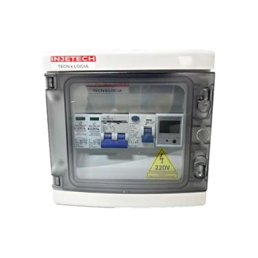 Imagem de Injetech Quadro de Proteção para Carregadores Veículos Elétricos, 220V, 40A, Compatível com BYD, GWM, Volvo, IP65