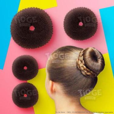 Imagem de Acessório Rosquinha Donut Para Fazer Coque - Variadas