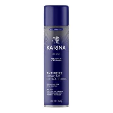 Imagem de Kit c/ 2 Spray Para Cabelos Karina Extra Forte 400ml