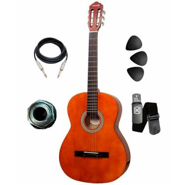 Imagem de Violão Canhoto Eletroacústico Giannini Start S-14 (N)