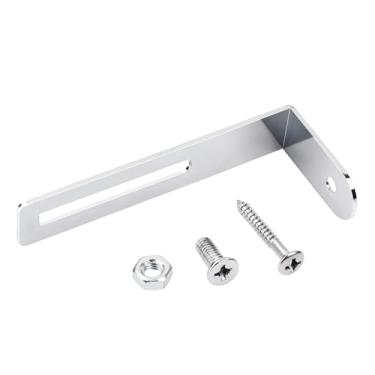 Imagem de Banworks Suporte de metal para pickguard de guitarra elétrica - compatível com EPI Epiphone Les Paul LP Style Guitars JT/HBZJ-01 Chrome