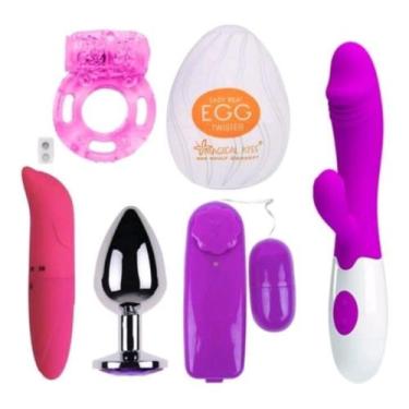 Imagem de Vibrador Corporal Íntimo Feminino Golfinho Aveludado 1840 - Sexy Impor