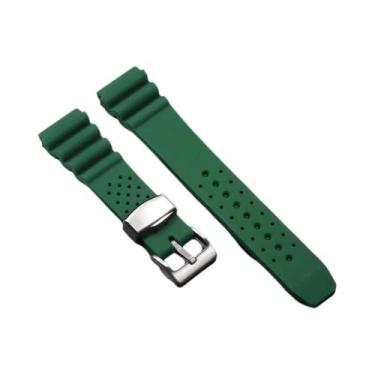 Imagem de Pulseira De Relógio Esportiva De Silicone Masculina De 20mm 22mm Para 