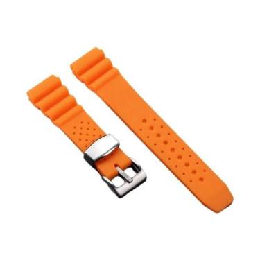 Imagem de Pulseira De Relógio Esportiva De Silicone Masculina De 20mm 22mm Para 