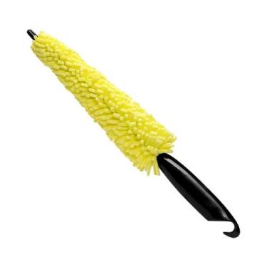 Imagem de Escova De Limpeza Para Roda De Moto, Carro E Bicicleta De 29cm Com Cab