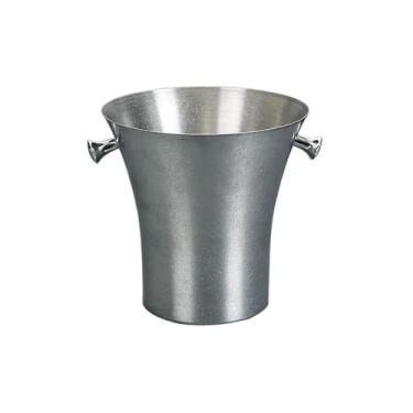 Imagem de balde de vinho Balde de cubo gelo aço inoxidável, balde para festa, champanhe, vinho, cerveja Refrigerador de cerveja(Silver)