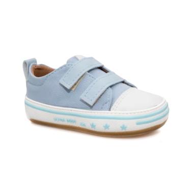 Imagem de Tênis Infantil Star em Lona, Unissex, Solado Antiderrapante, para Crianças (Azul, BR, Criança de 4 a 8 anos, Numérico, 24)