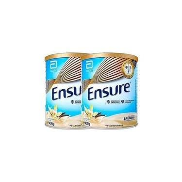 Imagem de Ensure Pó Baunilha 400g - Kit 2 Unidades - abbott Nutrition