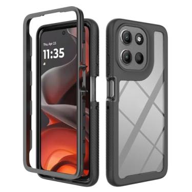 Imagem de Kukoufey Compatível com Motorola Moto G56 5G, capa protetora antiqueda e absorção de choque, compatível com Motorola Moto G56 5G XT2529-2, capa preta