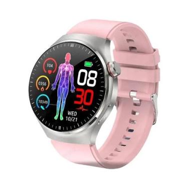 Imagem de Relógio Inteligente De Saúde Masculina Monitor De ECG Pressão Arterial