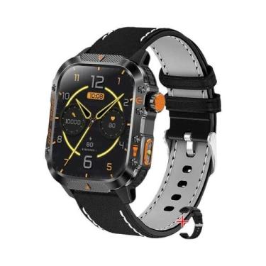 Imagem de Relógio Inteligente Militar Masculino Com GPS, Tela AMOLED De 2.01 Pol