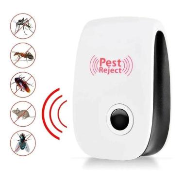 Imagem de Repelente Eletrônico Ultrassônico Anti-Pragas Espanta Ratos