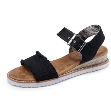 Imagem de Skechers BOBS Sandália feminina 113541, BLK, 34, Preto